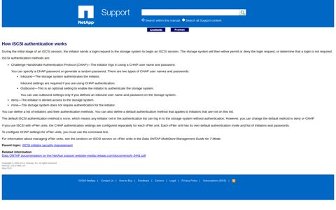 How iSCSI authentication works - NetApp Support