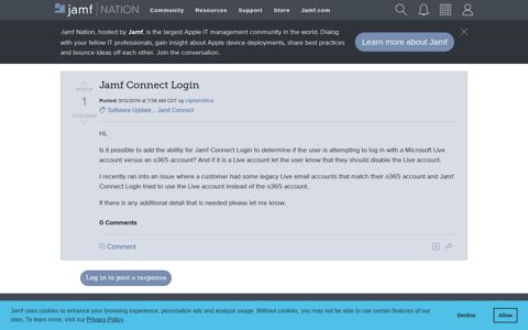 Jamf Connect Login | Jamf Nation