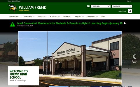 Fremd HS / Homepage - Township High School District 211