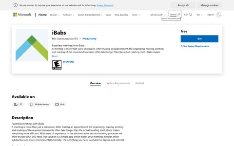 Get iBabs - Microsoft Store