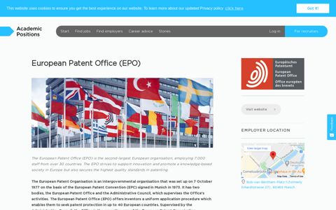 Jobs at European Patent Office (EPO) - Academic Positions