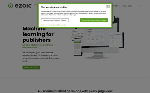 Ezoic | An Intelligent Platform Built For Publishers