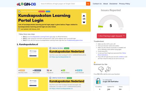 Kunskapsskolan Learning Portal Login