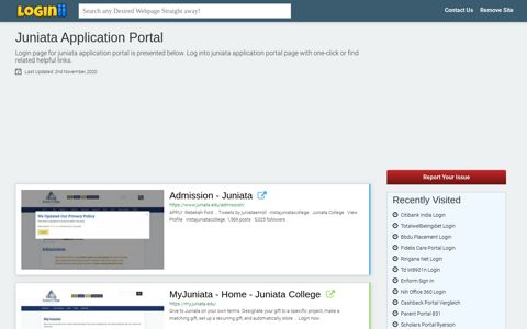 Juniata Application Portal - Loginii.com