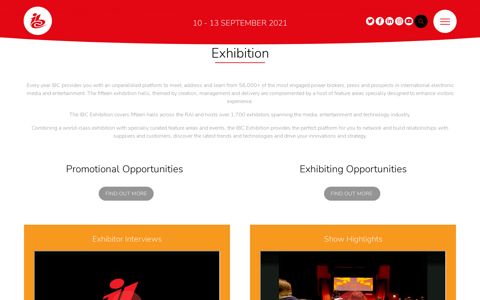 Exhibition - IBC Show