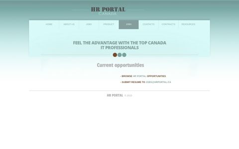 Jobs - HR Portal Canada