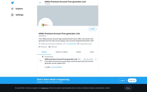 Hitfile Premium Account Free generator Link (@hitfilefree ...
