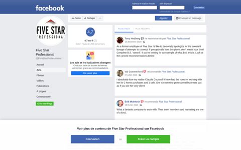 Five Star Professional - Reviews | Facebook