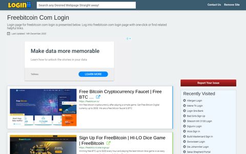Freebitcoin Com Login - Loginii.com