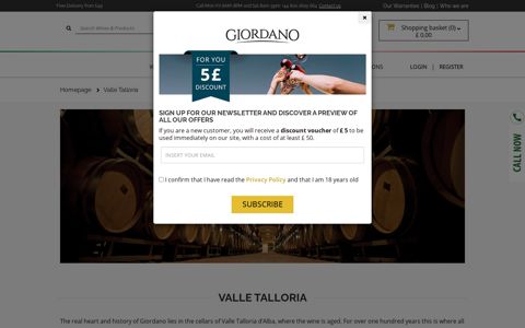Visit the Giordano wine shop in Alba, Piedmont | Giordano ...