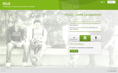 FELIX - Deine Lernplattform - FELIX Lernplattform