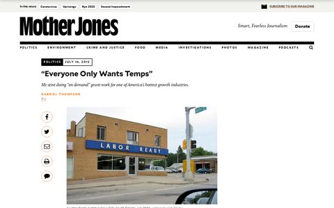 “Everyone Only Wants Temps” – Mother Jones
