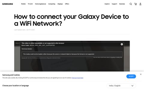 How to connect your Galaxy Device to a WiFi Network ...