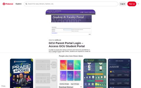 Pin on GCU Parent Portal Login - Pinterest