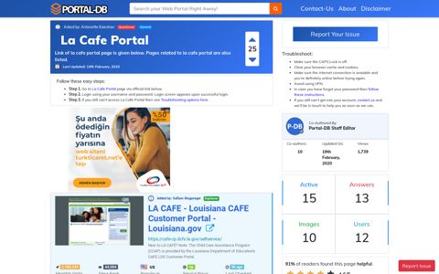 La Cafe Portal
