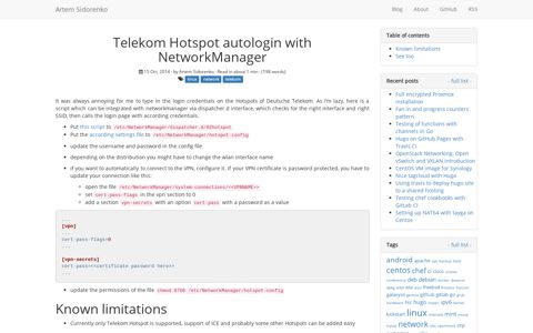 Telekom Hotspot autologin with NetworkManager · Artem ...