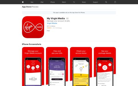 ‎My Virgin Media on the App Store