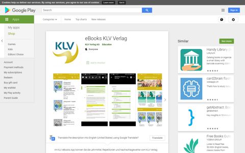 eBooks KLV Verlag - Apps on Google Play