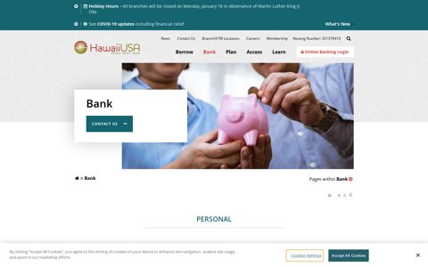 Bank - HawaiiUSA Federal Credit Union