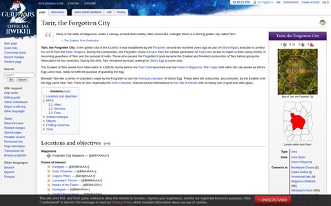 Tarir, the Forgotten City - Guild Wars 2 Wiki (GW2W)