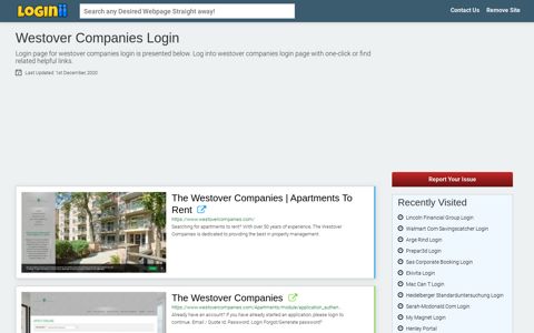 Westover Companies Login - Loginii.com