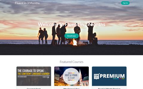 Homepage | Fluent in 3 Months