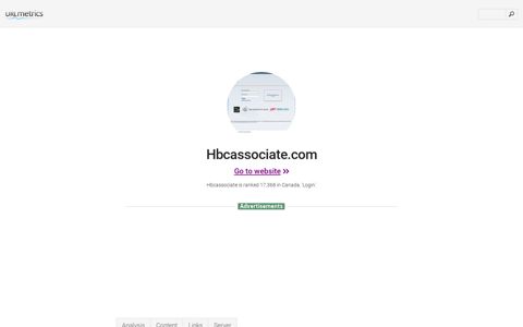 www.Hbcassociate.com - Login - ca-urlm.com