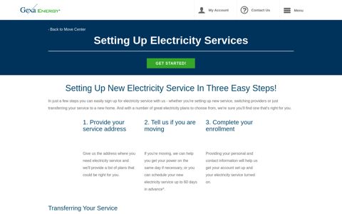Setting Up Electricity Service | Gexa Energy