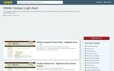 Infinite Campus Login Aasd - Loginii.com