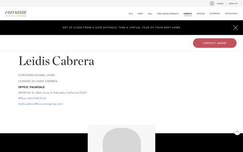 Leidis Cabrera | Palmdale Real Estate Agent | Corcoran