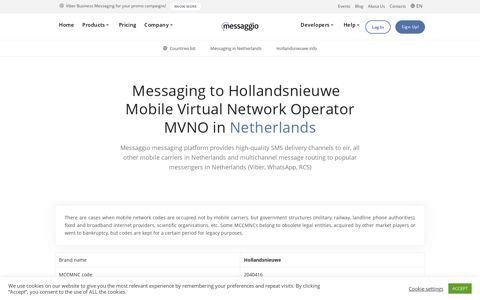 Hollandsnieuwe | Mobile Virtual Network Operator MVNO in ...