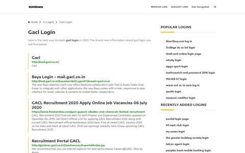 Gacl Login ❤️ One Click Access - iLoveLogin