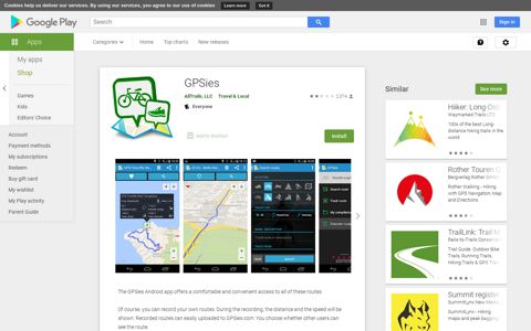 GPSies - Apps on Google Play