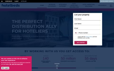 The perfect distribution ally for Hoteliers - Hotelbeds