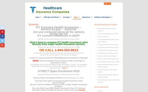 KY Connect Health Insurance – kynect.ky.gov – kyenroll