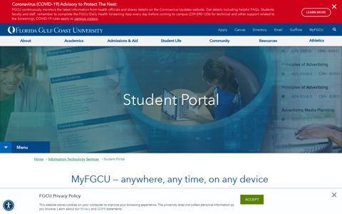 Student Portal - Florida Gulf Coast University
