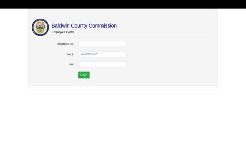 Baldwin County Commission Employee Portal