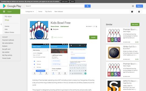 Kids Bowl Free - Apps on Google Play