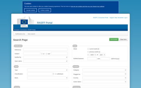 RASFF Portal - European Commission