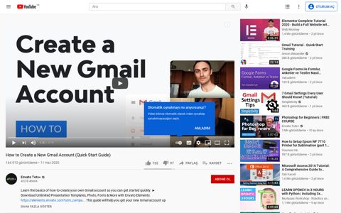 How to Create a New Gmail Account (Quick Start ... - YouTube