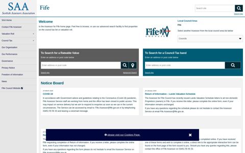 Fife – Scottish Assessors Association Sites