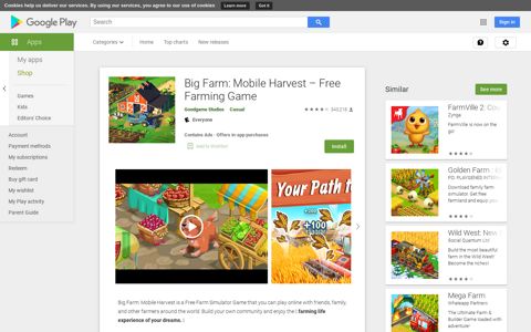 Big Farm: Mobile Harvest – Free Farming Game - Apps on ...