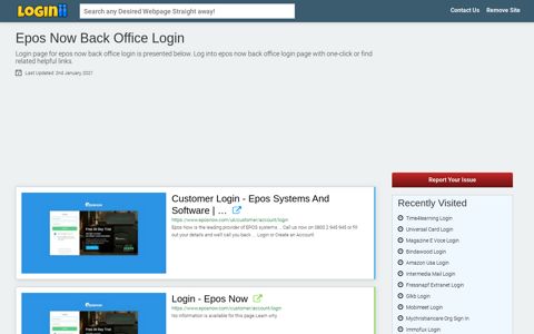 Epos Now Back Office Login - Loginii.com