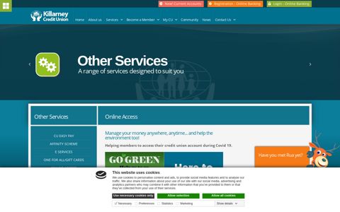 Registration - Online Banking - Killarney Credit Union