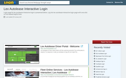 Lex Autolease Interactive Login - Loginii.com