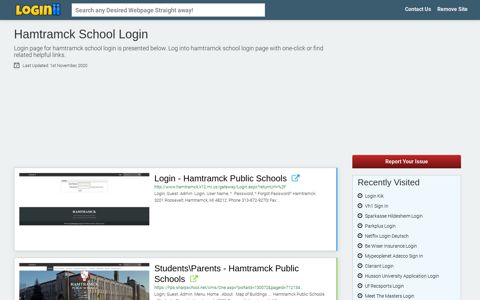 Hamtramck School Login - Loginii.com