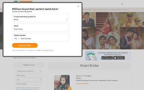 Khatri Matrimony - Find lakhs of Khatri Brides / Grooms ...
