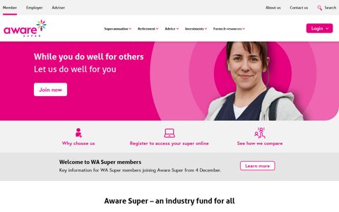 Welcome to Aware Super | Aware Super - Australian ...
