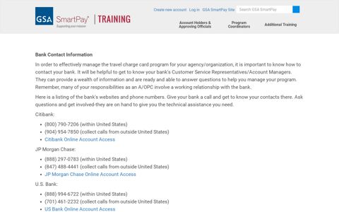 Resources | GSA Smartpay - GSA SmartPay Training - GSA.gov