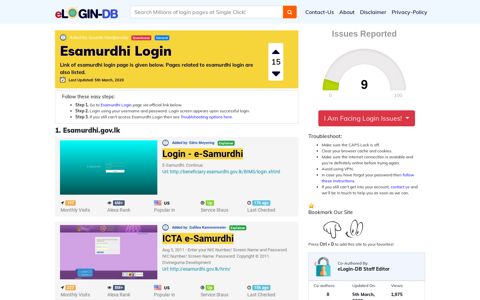 Esamurdhi Login - A database full of login pages from all over ...